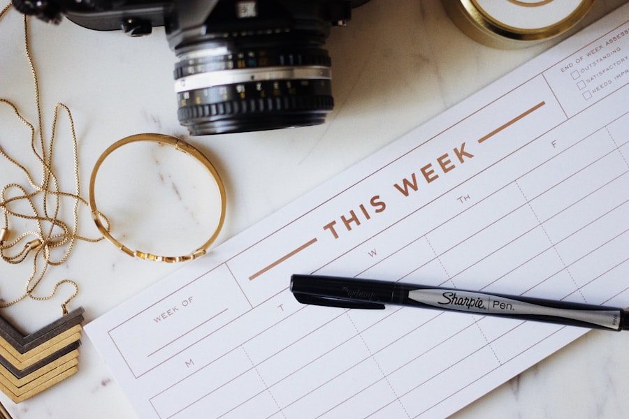 Liafi Studio weekly reset planner