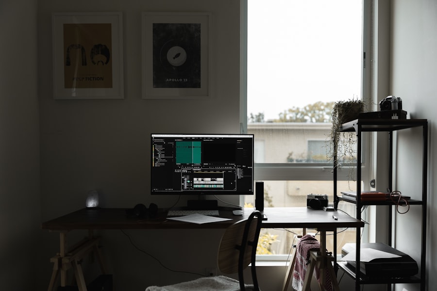 Liafi Studio quiet workspace setup