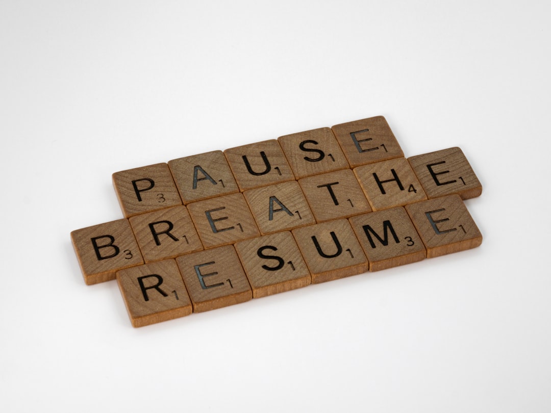 Liafi Studio Photo polished resume flatlay